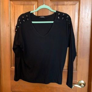 Black express top